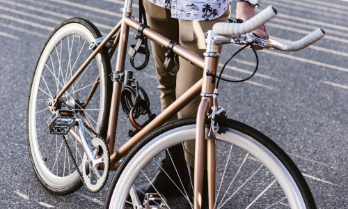 lifestyle image of a bicycle